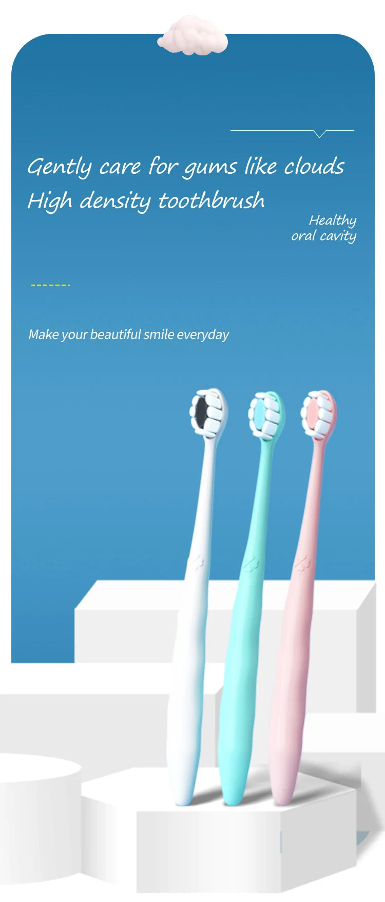 Ultra-Soft Toothbrush Set | Gentle Care for Sensitive Gums