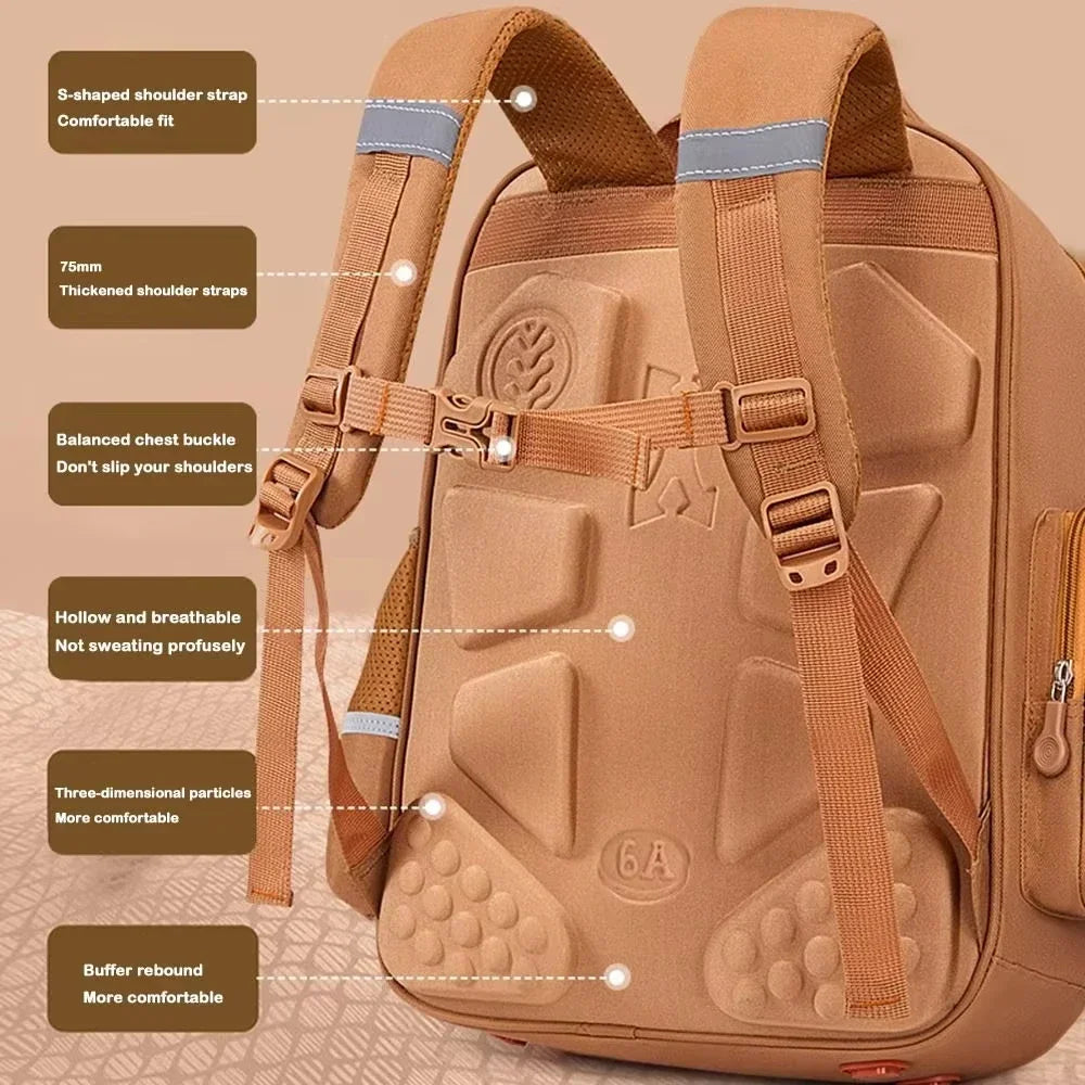 Waterproof Large Capacity Backpack for Students | Comfortable and Durable