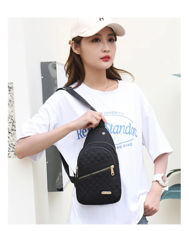 Fashionable Waterproof Crossbody Bag for Women | Large Capacity Sling