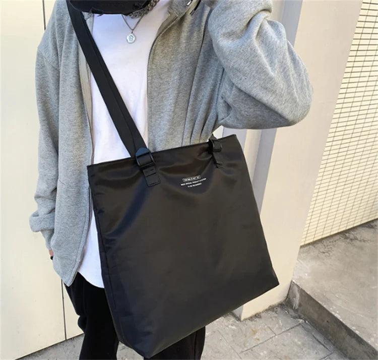 Unisex Large Capacity Waterproof Shoulder Bag | Multi-Function Tote