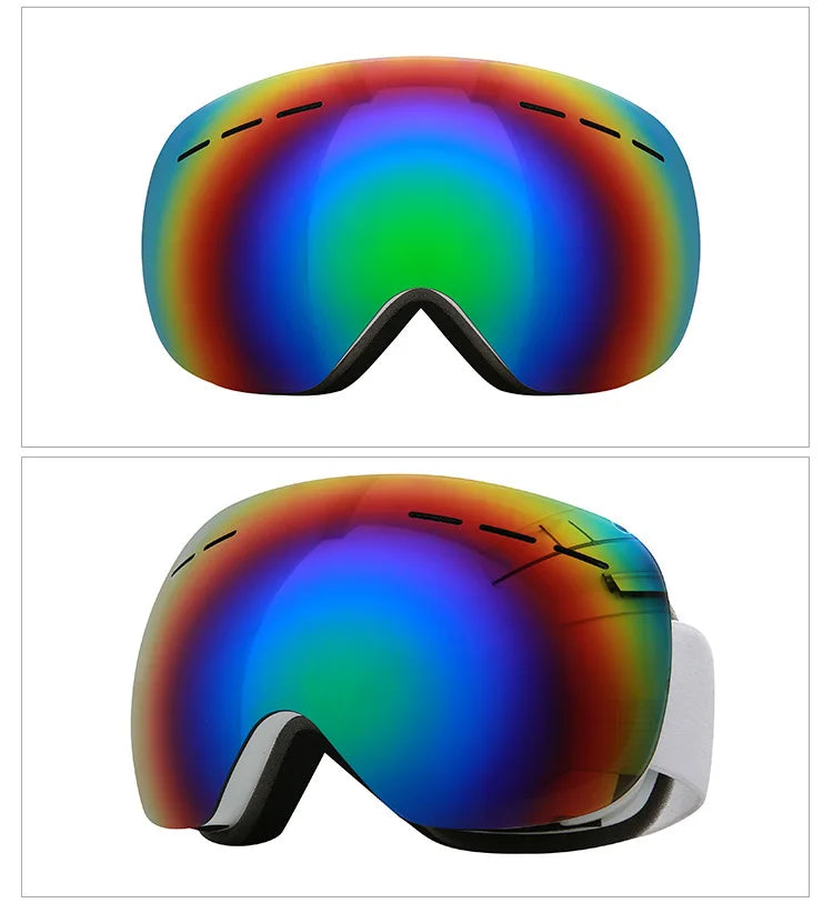 Premium Ski Goggles with Anti-Fog & UV400 Protection
