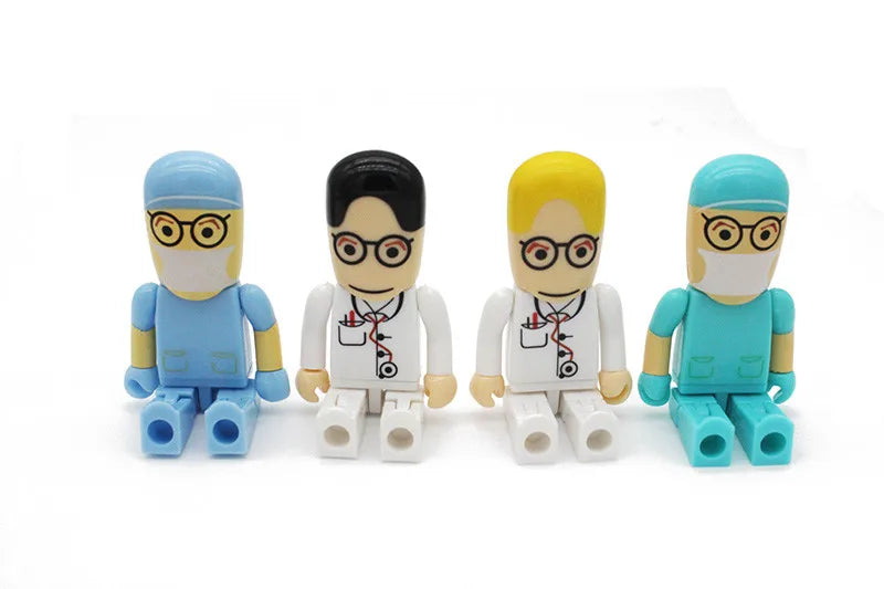 Mini Cartoon Doctor USB Flash Drive | Fun & Functional Storage