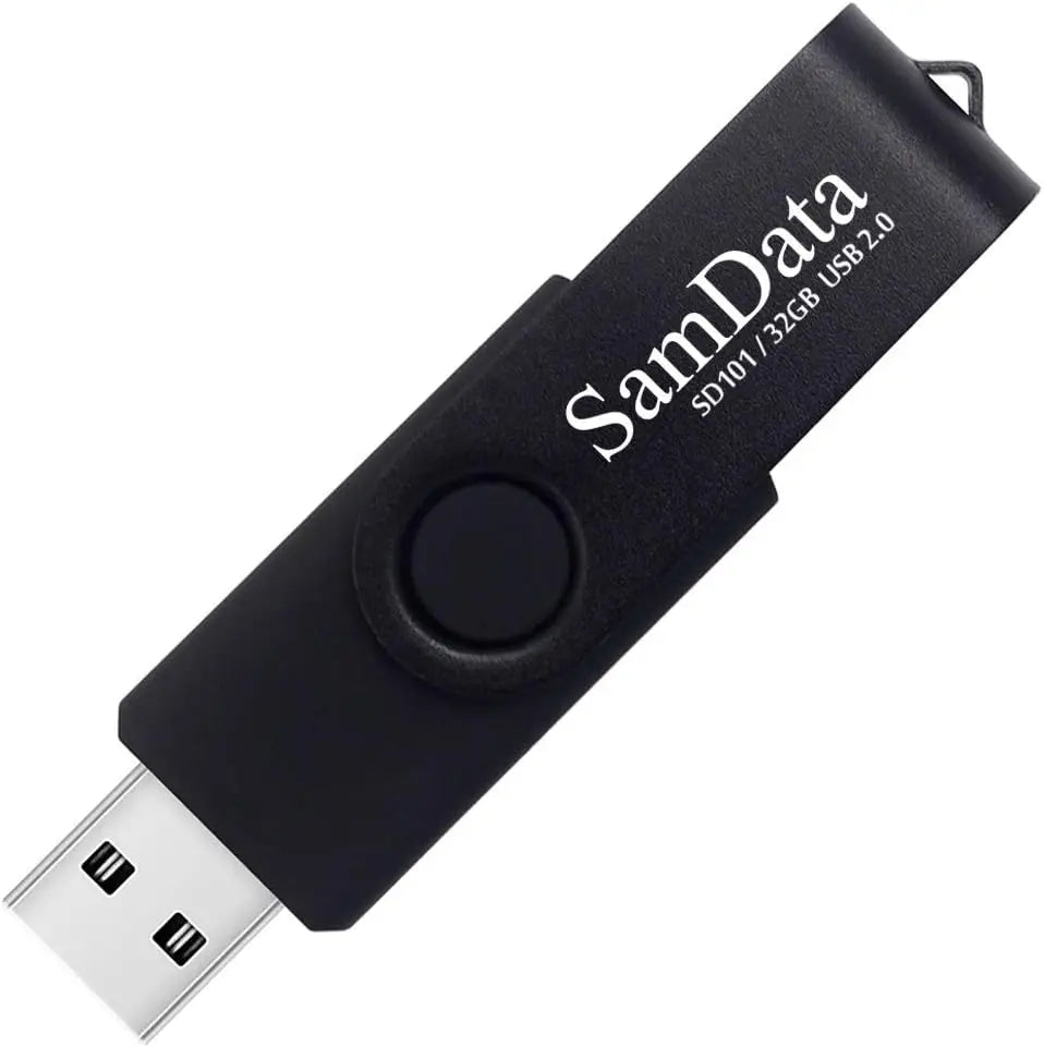 2 Pack 32GB USB Flash Drives | LED Indicator & Capless Design