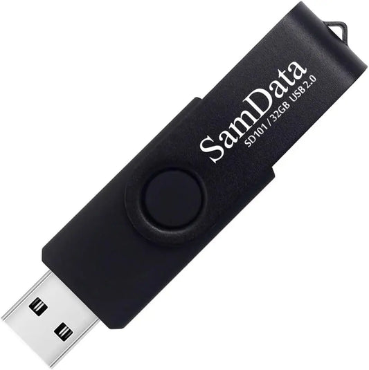 2 Pack 32GB USB Flash Drives | LED Indicator & Capless Design