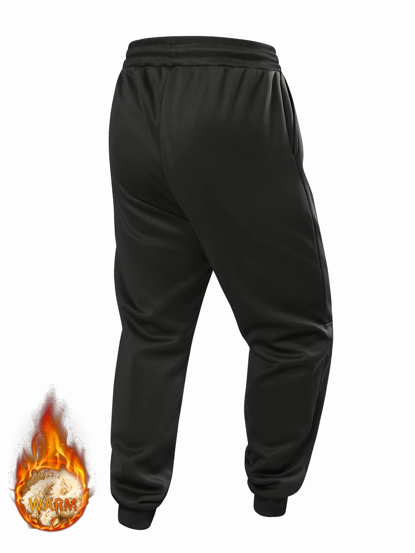 Men's Thick Warm Fleece Sweatpants | Cozy Casual Joggers