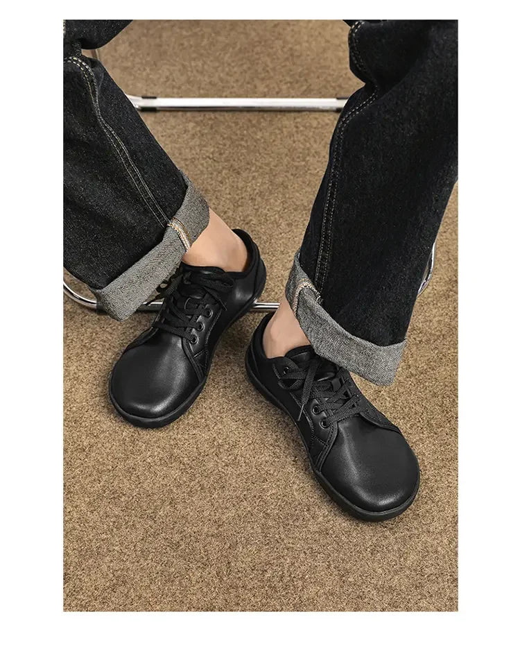 Lightweight Black Barefoot Walking Shoes for Men and Women