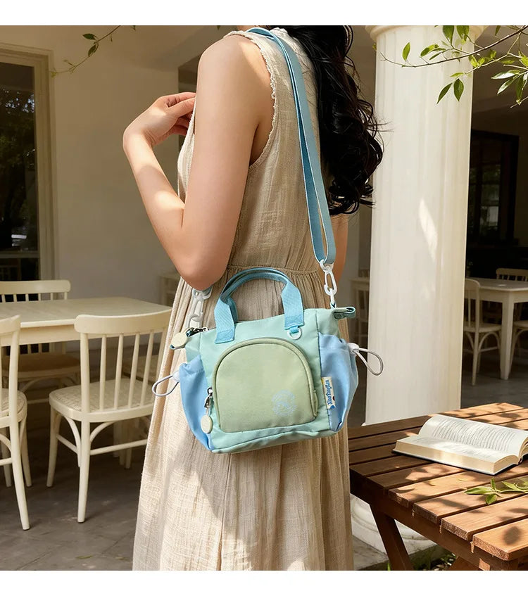 Elegante Bolso de Hombro Color Block | Bandolera Versátil para Mujer