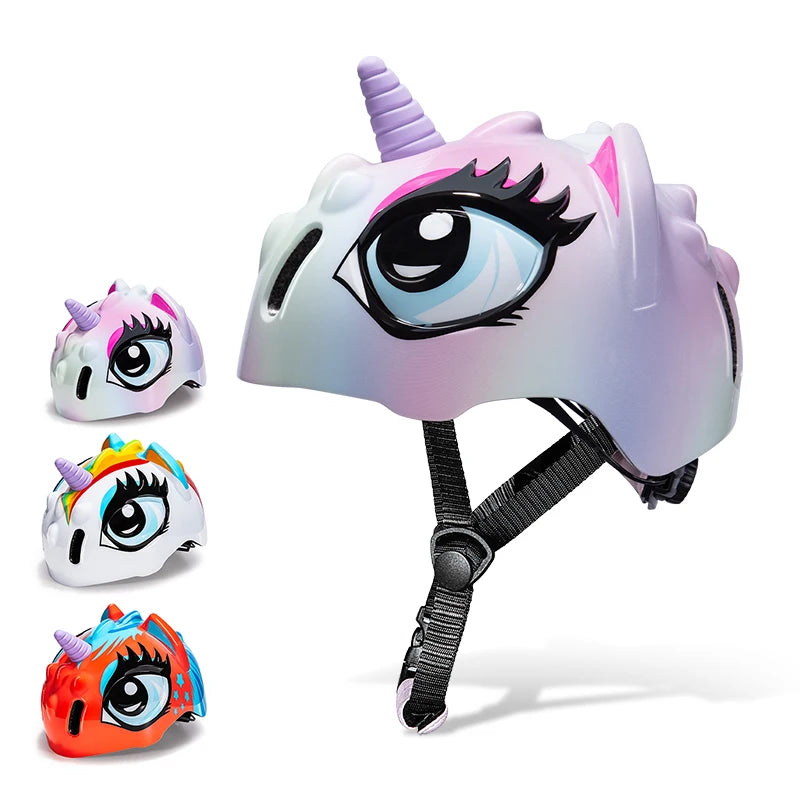 Children's 3D Shockproof Bicycle Helmet | Safe & Comfortable Fit