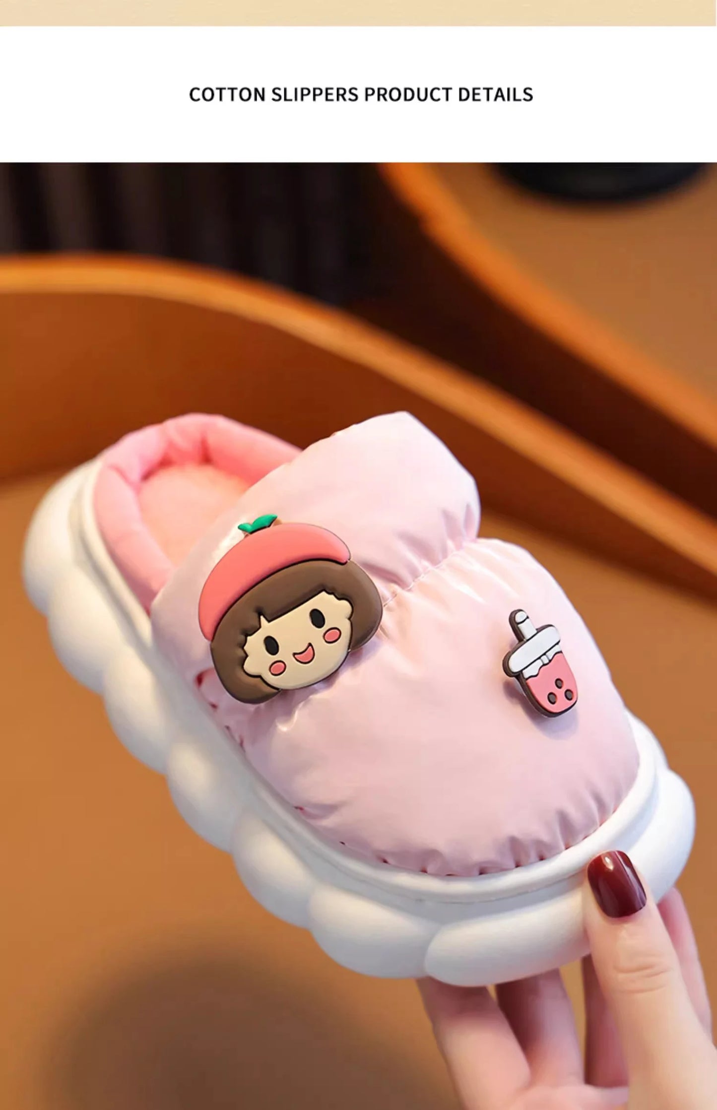 Children's Warm Plush Slippers | Cozy Anti-Slip Winter Footwear
