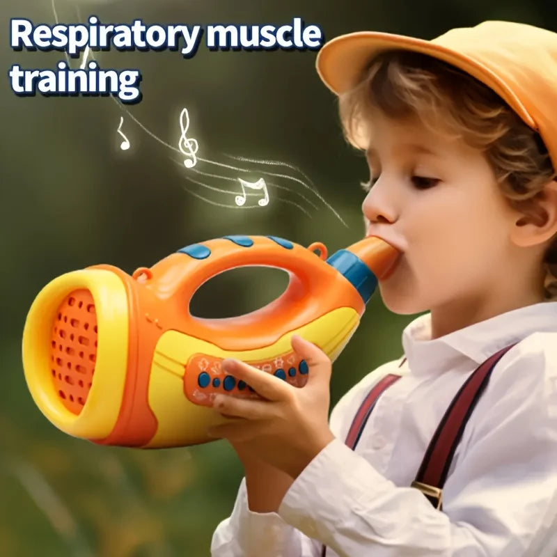 Kids Horn Musical Instrument Toy | Fun Sound Exerciser Gift