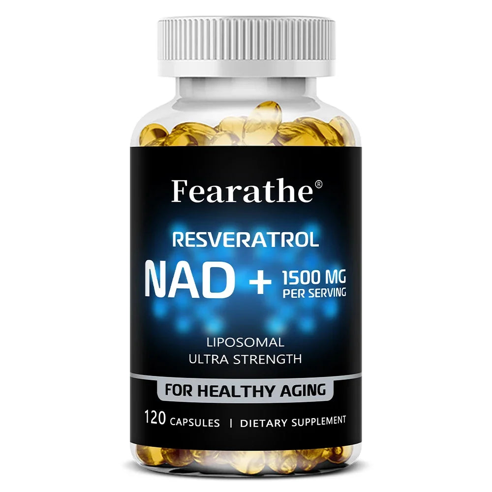 NAD+ Boost with Resveratrol | Enhance Vitality, Repair Cells