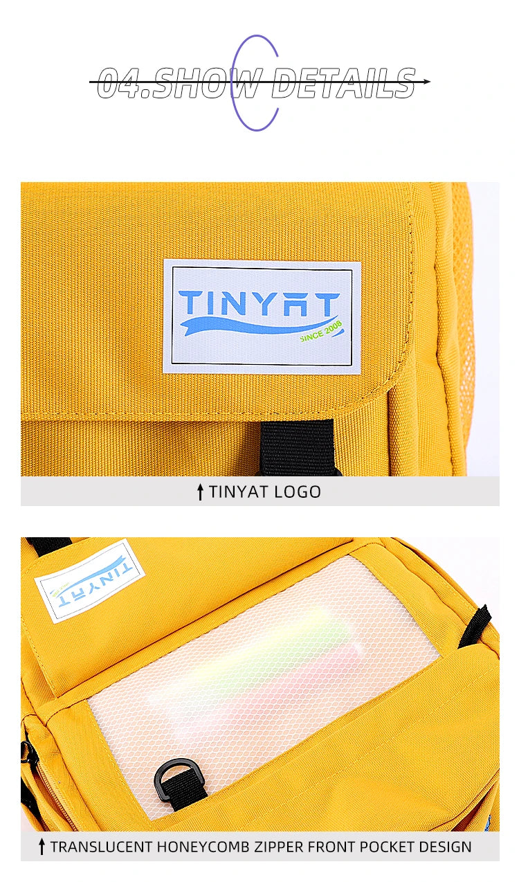 Durable Multi-Color Polyester Backpack | Spacious Casual Bag