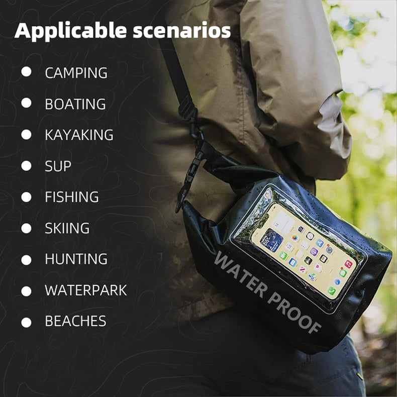 Outdoor Waterproof Dry Bag Backpack for Kayaking & Rafting