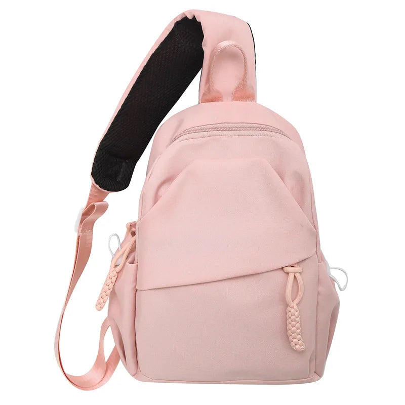 Bolsa de pecho impermeable de moda para mujer | Bandolera deportiva elegante