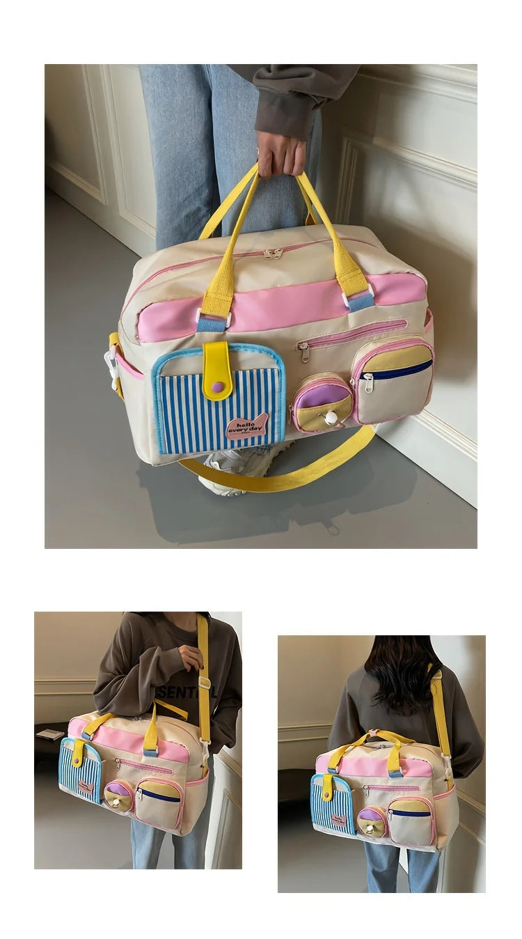 Lightweight Travel Bag for Women | Stylish Gym & Weekend Duffel