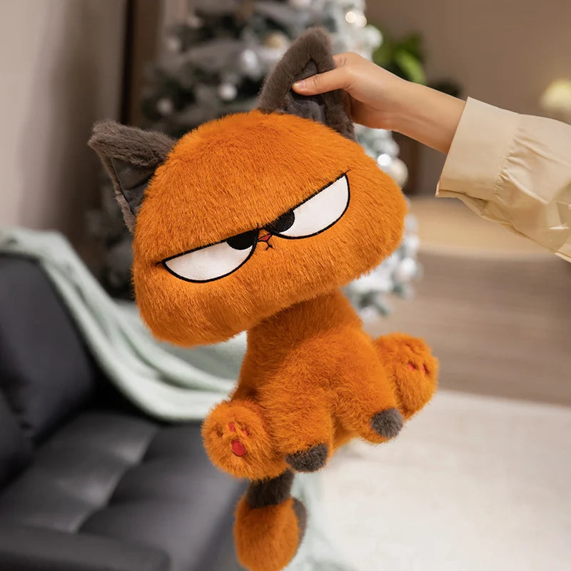 25CM Cute Orange Cat Plushie | Soft Stuffed Animal Toy