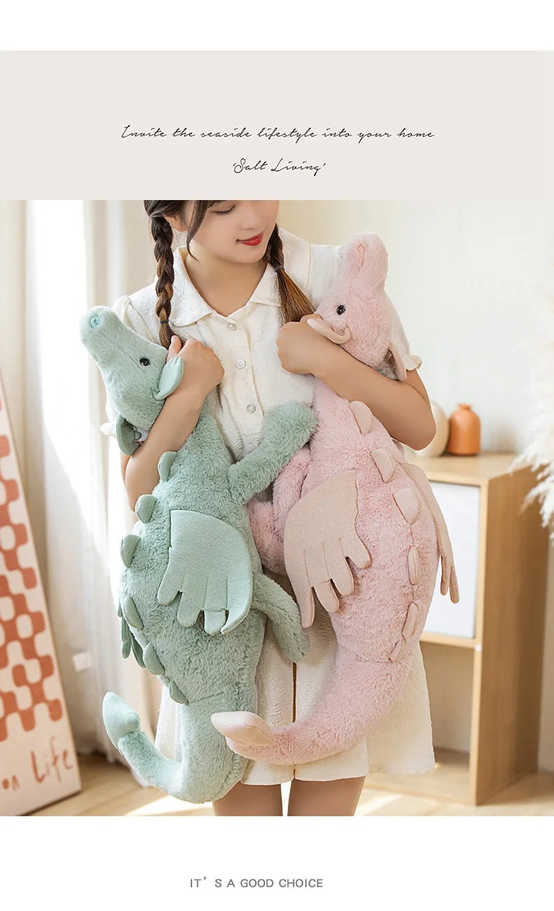 Cute Cartoon Dragon Plush Doll | Adorable Dinosaur Pillow Toy