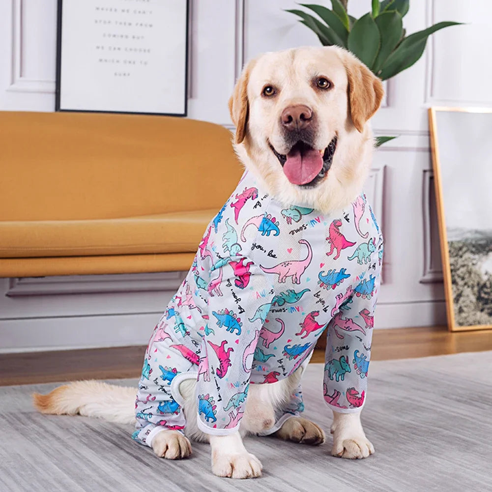 Pijamas Cómodas de Algodón para Perros | Monos Elegantes para Mascotas