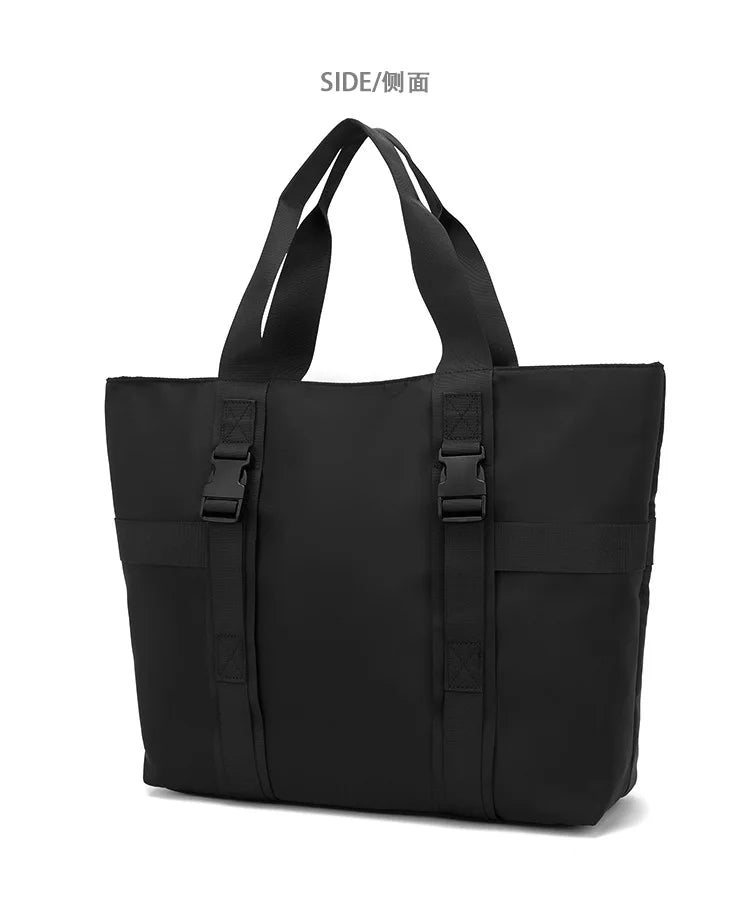 Large Canvas Shoulder Bag for Men | Stylish Casual Tote