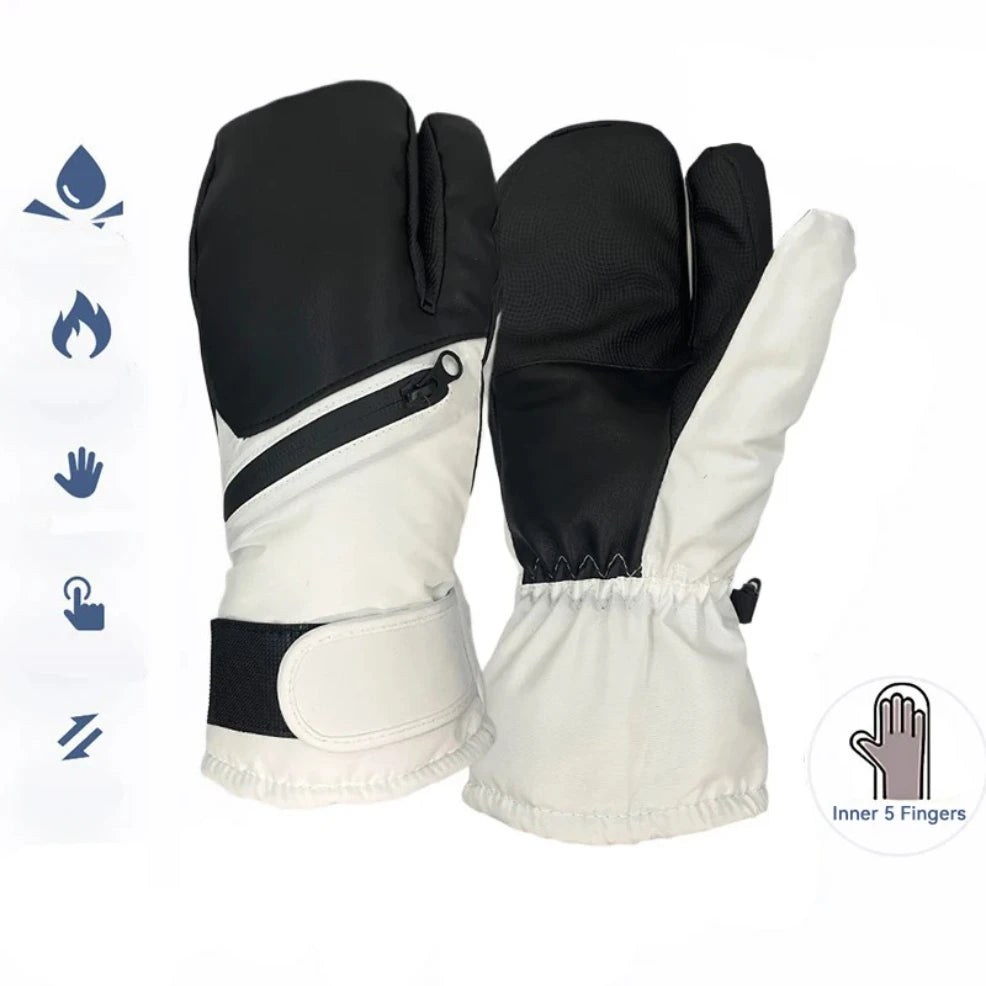 Winter Warm Skiing Gloves | Waterproof Touch Screen Mittens