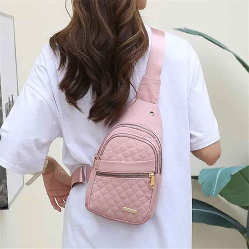 Lightweight Quilted Crossbody Bag | Stylish Sling Purse for Women