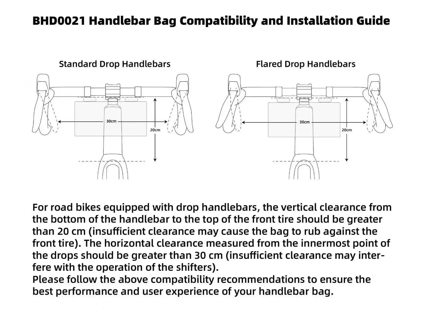 Durable Bike Handlebar Bag | 2.8L Wear-Resistant Bicycle Bag