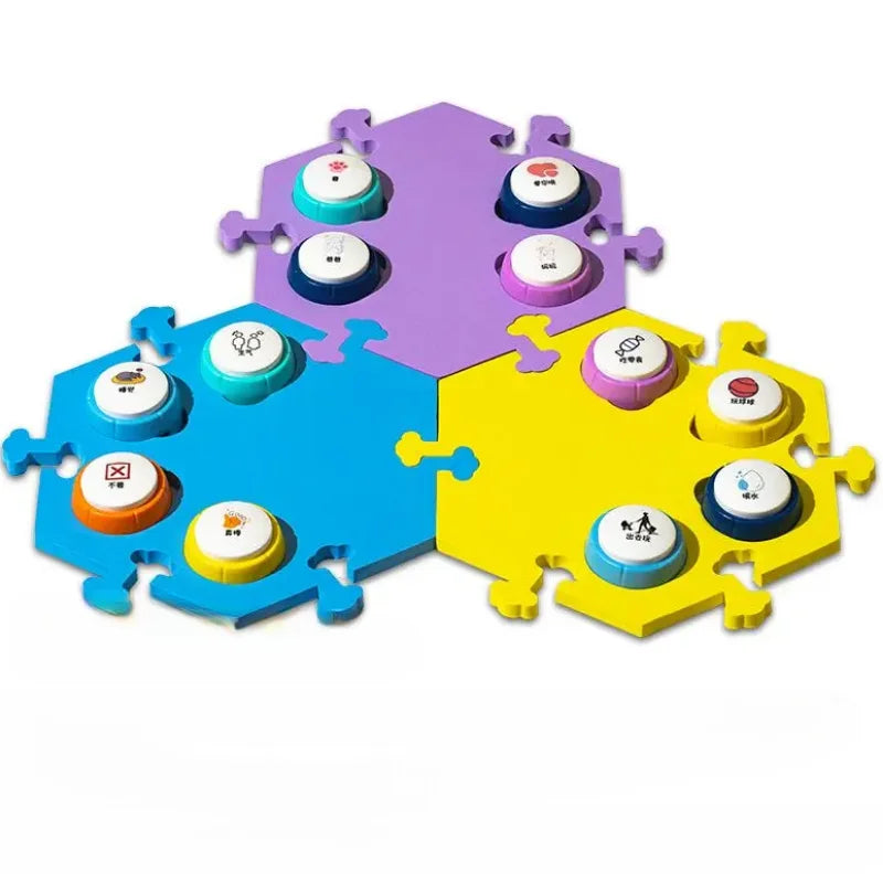 Pet Communication Buttons | Dog & Cat Voice Record Clickers