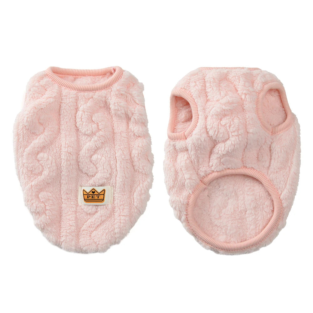 Chaleco Suéter de Lana Cálido para Mascotas Pequeñas | Ropa Acogedora