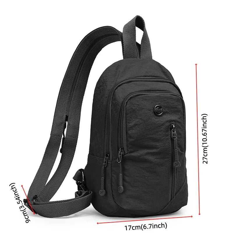 Women's Anti-Theft Lightweight Chest Pack | Large Capacity Daypack