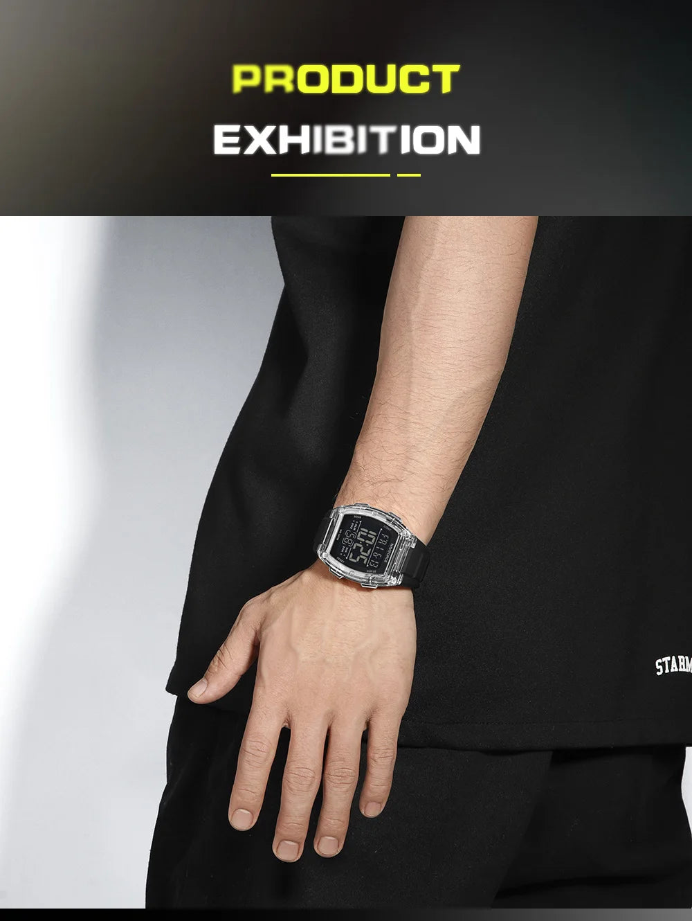 Luxury Digital Sport Watches for Men | Waterproof Silicone Band