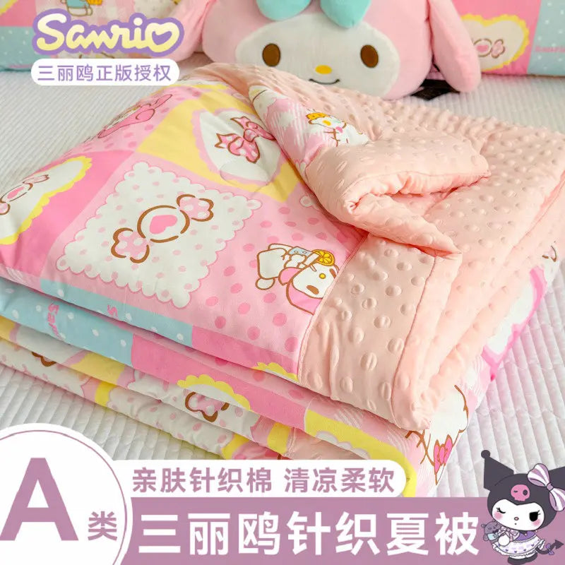 Cartoon Summer Quilt for Kids | Cooling Sensation Blanket