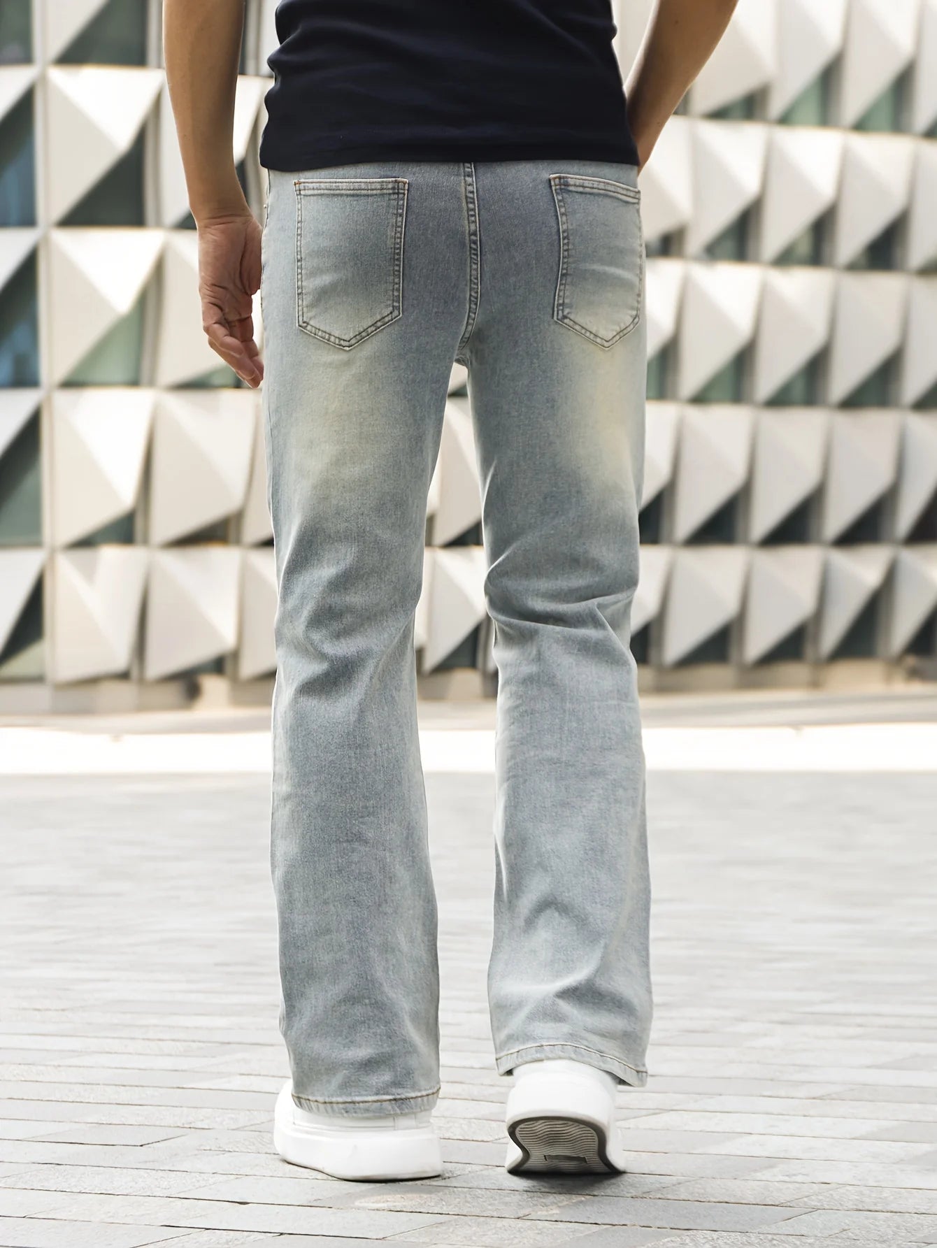 Men's Slim Fit Bootcut Denim Pants | Stylish Everyday Jeans