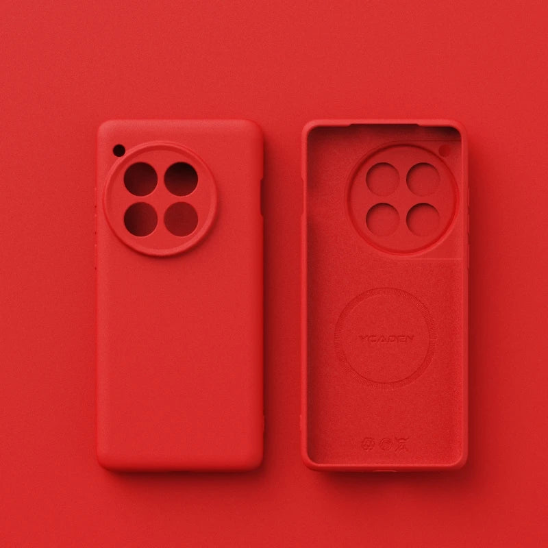 Luxury Shockproof Liquid Silicone Case for OnePlus Devices