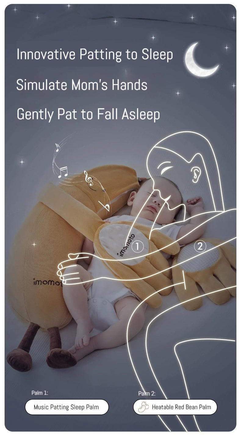 Baby Soothing Plush Toy | Anti-Startle Sleep Aid Doll