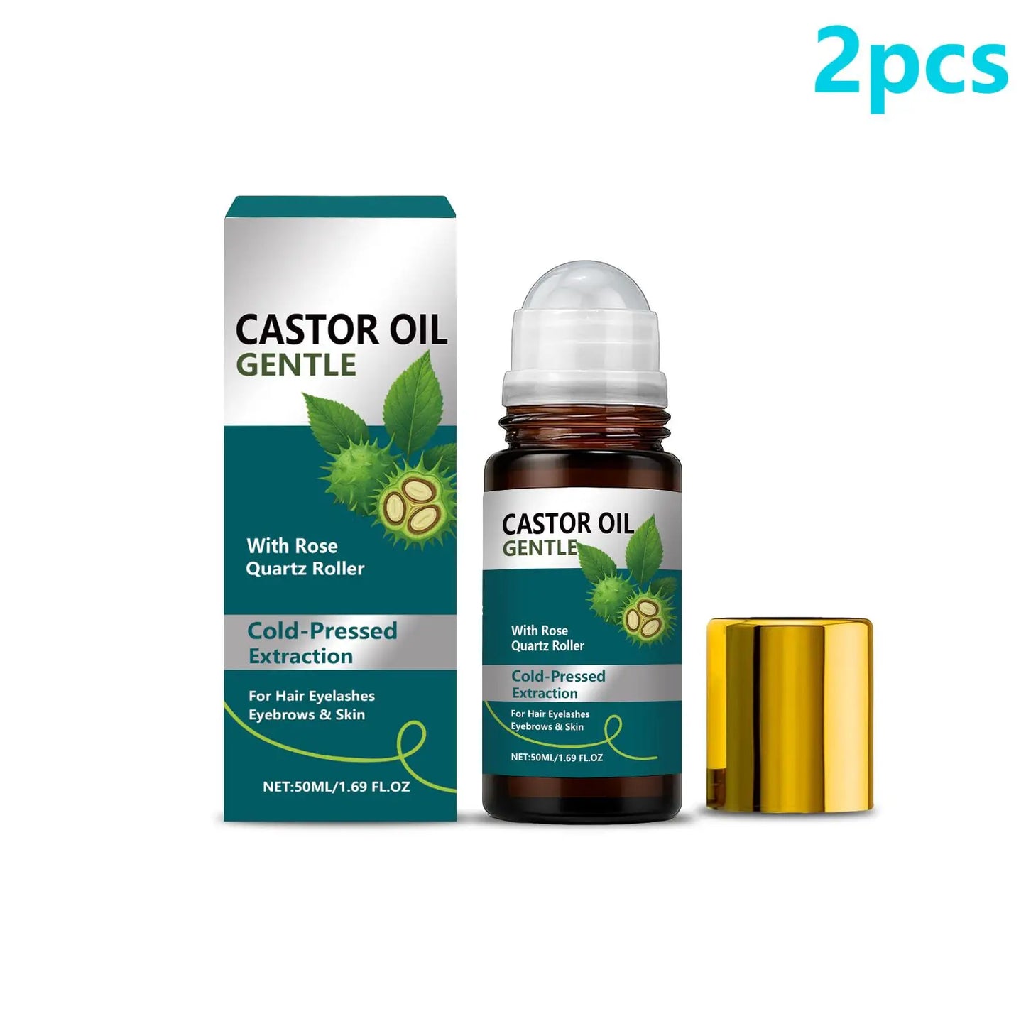 Natural Castor Oil for Hair & Skin | Deep Hydration & Growth