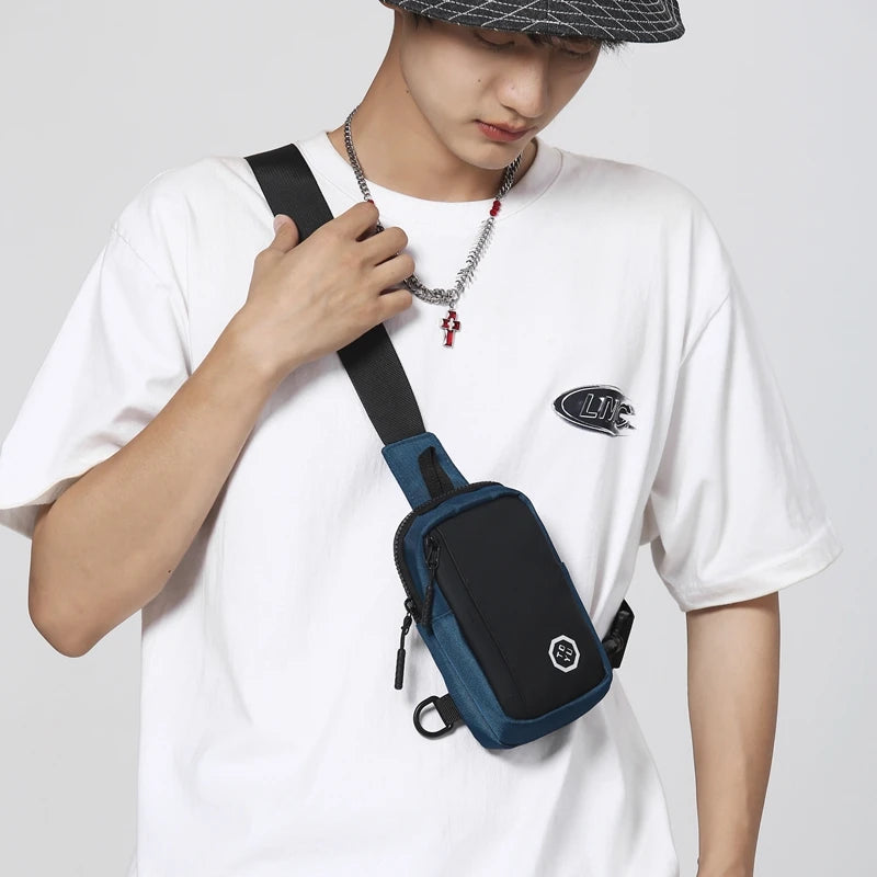 Unisex Chest Bag | Trendy Small Shoulder Bag for Outdoor Adventures