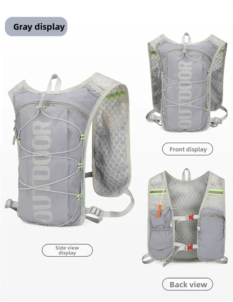 Lightweight Running Hydration Vest Backpack | Water-Saving Comfort