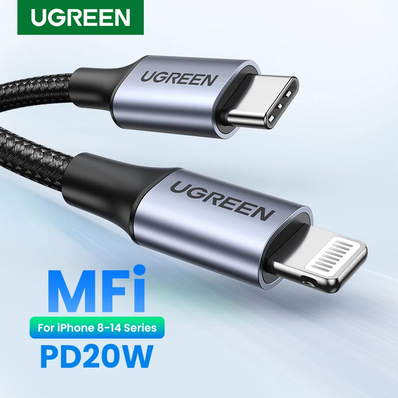 Fast Charging USB C to Lightning Cable | Compatible with iPhone