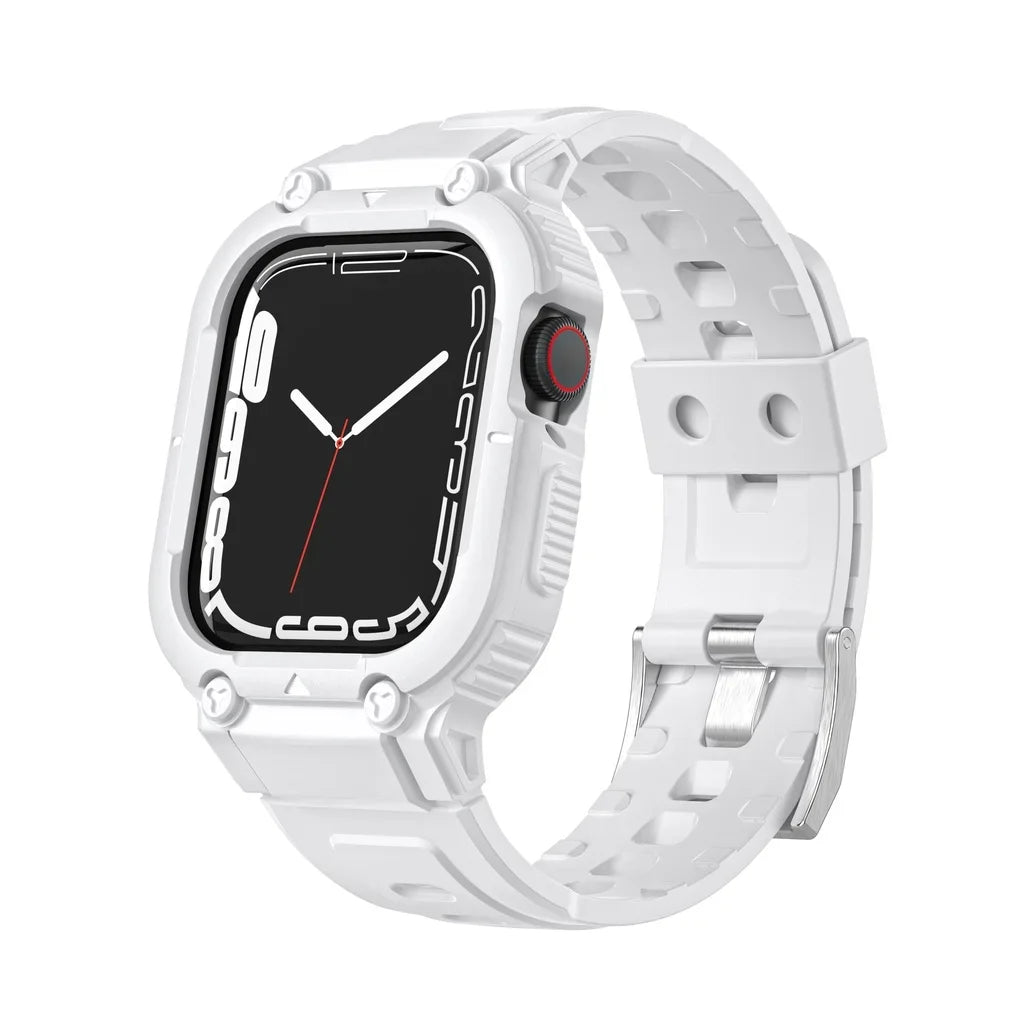 Silicone Strap for All Apple Watch Models | Protective & Stylish