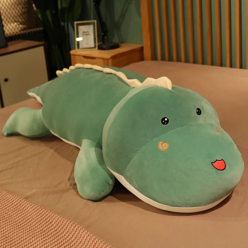 Cute Long Dinosaur Plush Toy | Soft Cartoon Stuffed Animal