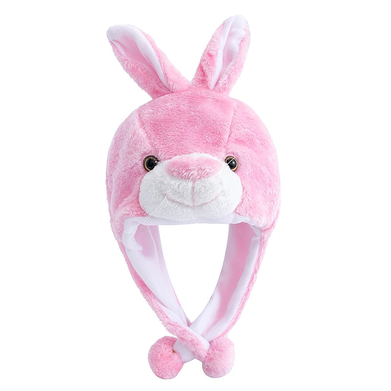 Unisex Funny 3D Bulls Head Plush Winter Beanie | Cozy Cartoon Hat