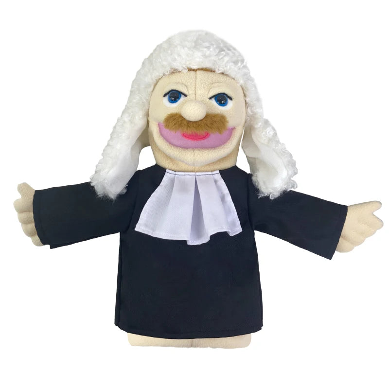 Cartoon Profession Series Plush Hand Puppets | Fun & Engaging Dolls