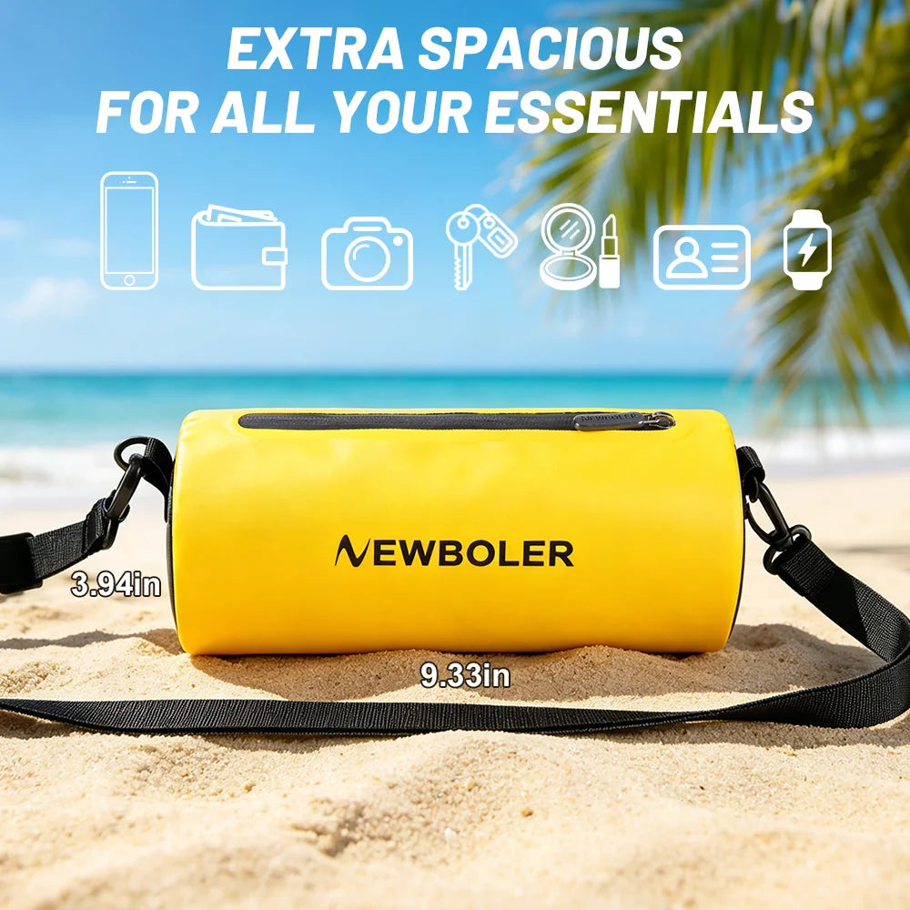 Waterproof PVC Dry Bag for Outdoor Adventures | 2.5L Size
