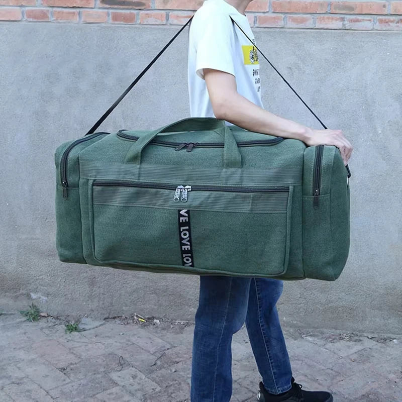 Large Capacity Sports Fitness Travel Duffel Bag | Waterproof Gym Bag
