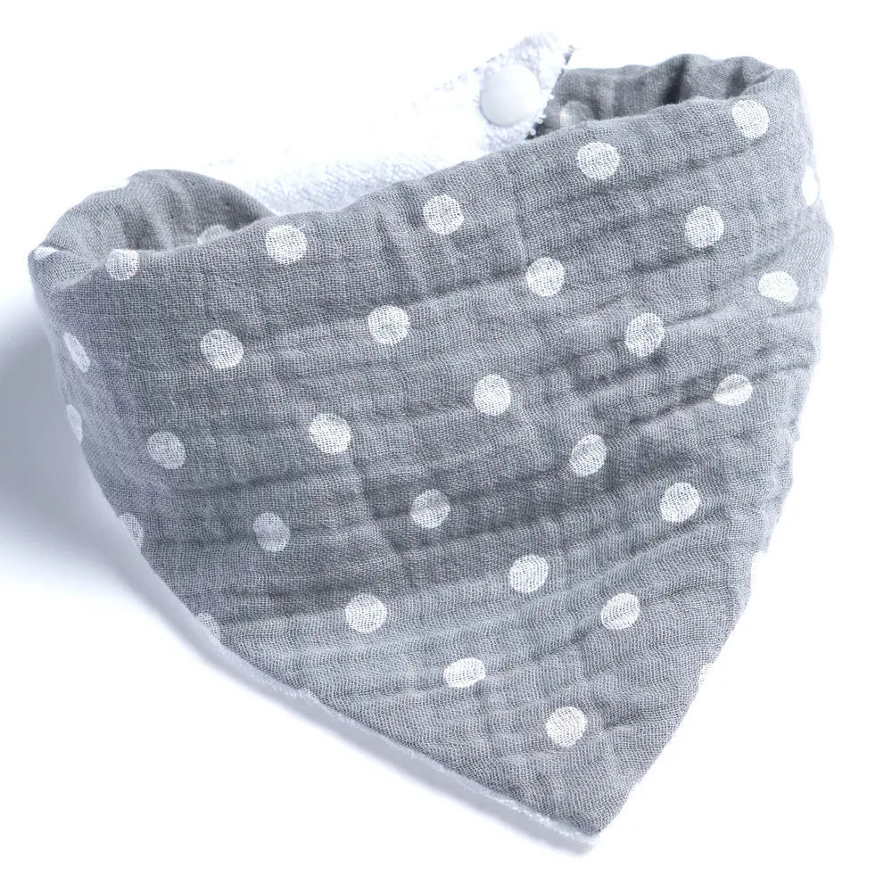 Soft Baby Triangle Scarf | Absorbent Burp Cloth for Newborns