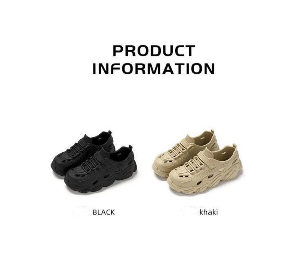 Men's Trendy Eva Sandals Summer Outer Wear Thick Bottom Anti-slip Breathable Cool Shoes Beach Slippers For Men
