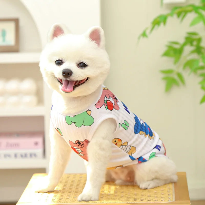 Chaleco elegante para perros grandes | Ropa de primavera verano para mascotas XS-8XL