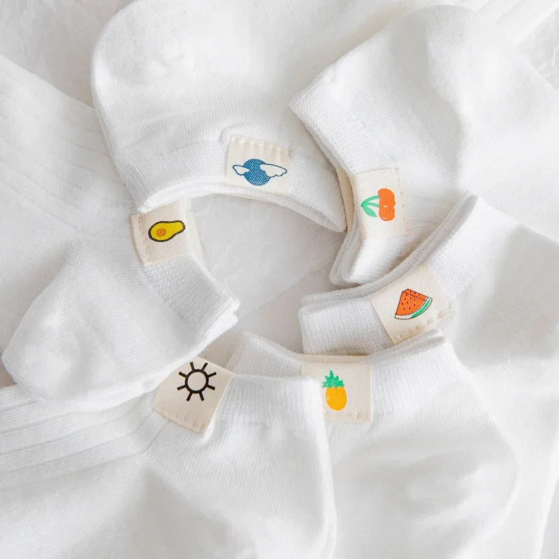 Cute Cartoon Low Cut Ankle Socks for Women | Cozy Summer Footwear