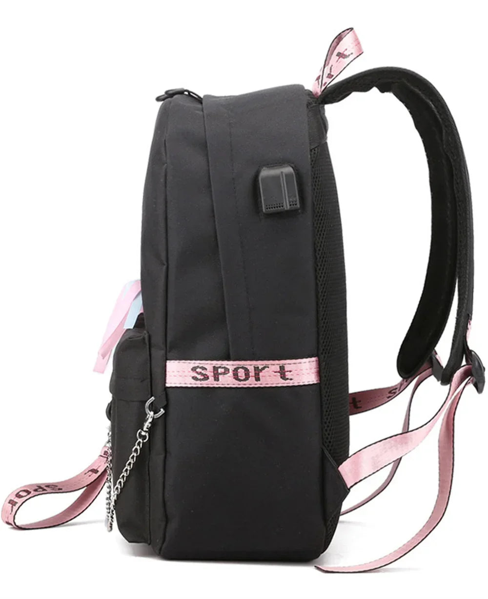 Adorable 3D Panda School Bag Set for Teens | Stylish & Practical
