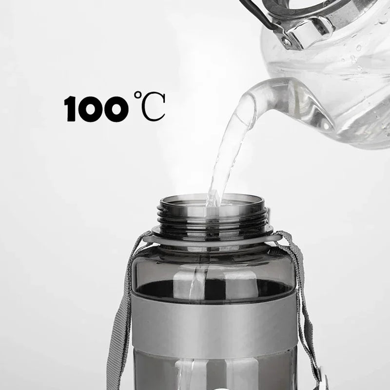 Outdoor Double Straw Water Drinking Bottle | BPA Free Sports Cup
